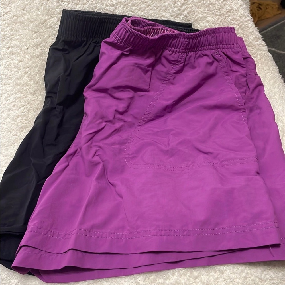 Columbia Pink and Black Swim Shorts